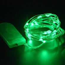 Load image into Gallery viewer, Battery LED String Light 2M 20LED Silver Wire Holiday Outdoor Waterproof Fairy Lights for Christmas Party Wedding Decoration