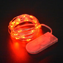 Load image into Gallery viewer, Battery LED String Light 2M 20LED Silver Wire Holiday Outdoor Waterproof Fairy Lights for Christmas Party Wedding Decoration