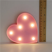 Load image into Gallery viewer, Cartoon Night Lights Unicorn/Flamingo/Cactus/Pineapple/Cloud/Star/Shell/Heart LED Table Lamp For Children's Bedroom Decoration