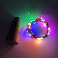 Load image into Gallery viewer, 1M 2M Copper Wire Fairy Garland Bottle Stopper For Glass Craft LED string lights Wedding Christmas New Year Holiday Decoration